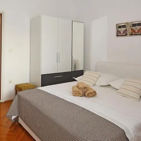 In With Sea View, Terrace, Air Conditioning, Wifi 4969-2 公寓 Duće